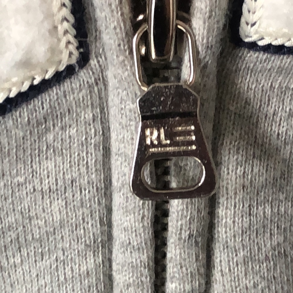Ralph 🇺🇸 Lauren Polo Jeans Co. 1967 Zip Down Hoodie Women’s XL Gray Like New - Picture 9 of 9